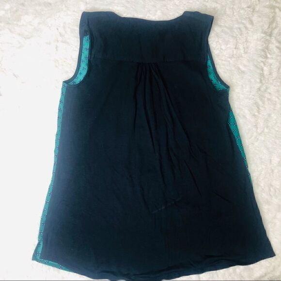 Tommy Hilfiger green and blue sleeveless top - Picture 2 of 6